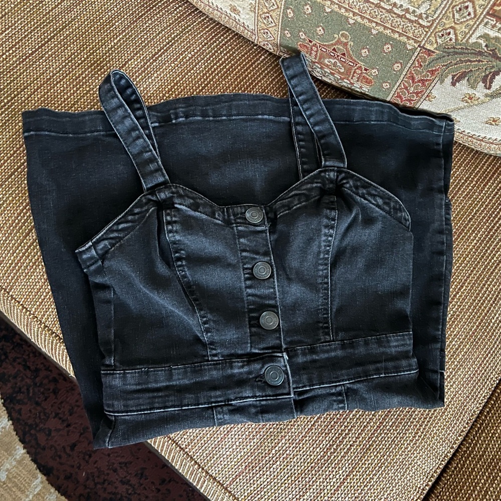 ✅Aeropostale - Black Denim Dress!